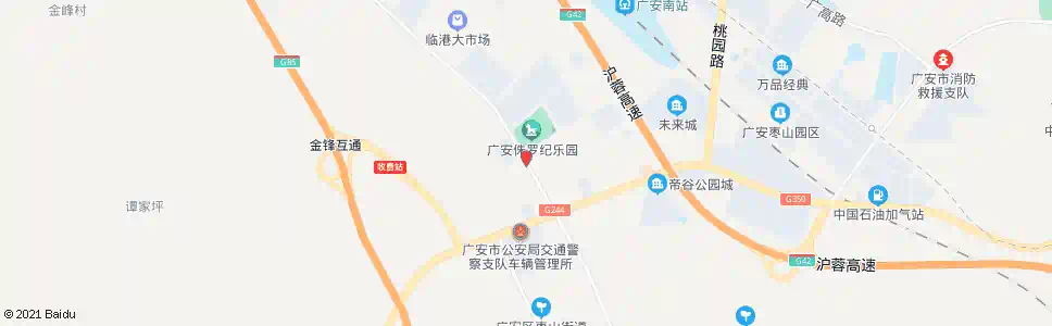 广安市武警支队_公交站地图_广安公交_妙搜公交查询2025