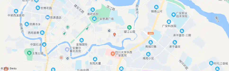 广安市中级法院_公交站地图_广安公交_妙搜公交查询2025