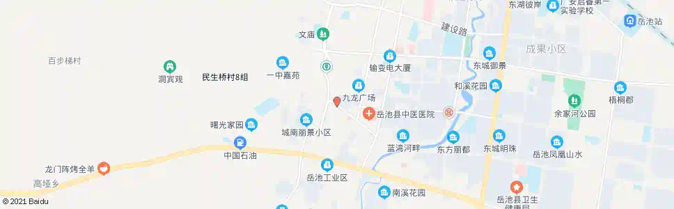 广安美好家园_公交站地图_广安公交_妙搜公交查询2025
