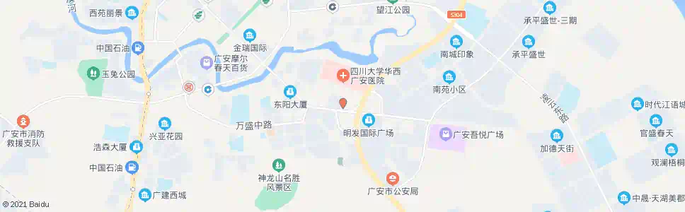 广安市运管处_公交站地图_广安公交_妙搜公交查询2025