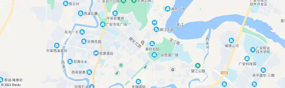 广安高岩_公交站地图_广安公交_妙搜公交查询2025