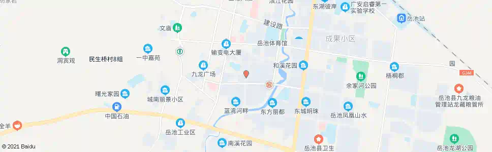 广安国美电器_公交站地图_广安公交_妙搜公交查询2025