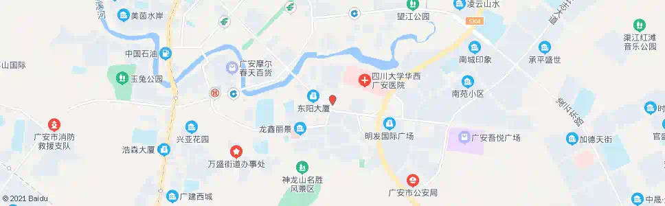 广安市农发行_公交站地图_广安公交_妙搜公交查询2025