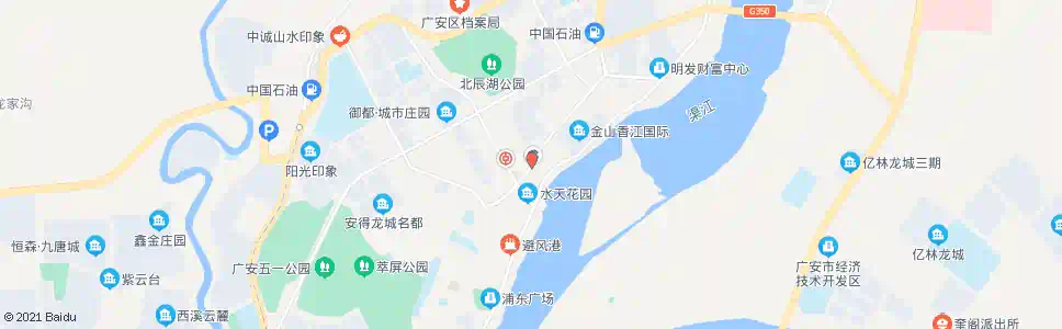 广安区建行_公交站地图_广安公交_妙搜公交查询2025