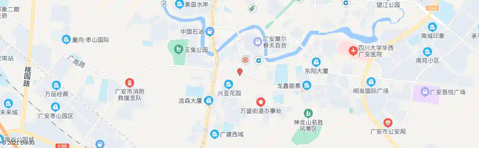 广安城南汽车站_公交站地图_广安公交_妙搜公交查询2025