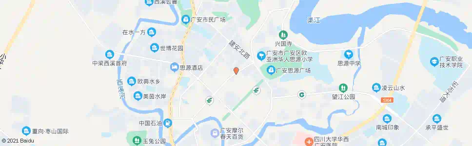 广安正元星辰_公交站地图_广安公交_妙搜公交查询2025