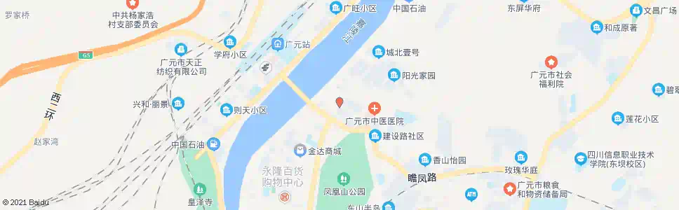 广元房产经营公司_公交站地图_广元公交_妙搜公交查询2025