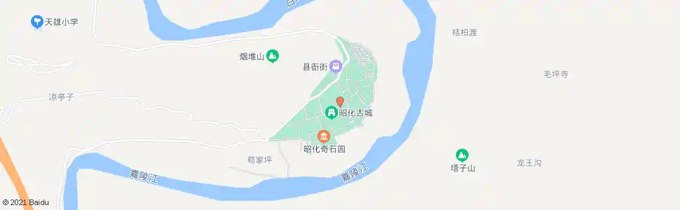 广元铁路医院_公交站地图_广元公交_妙搜公交查询2025