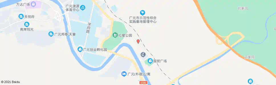 广元九华岩砖厂_公交站地图_广元公交_妙搜公交查询2025