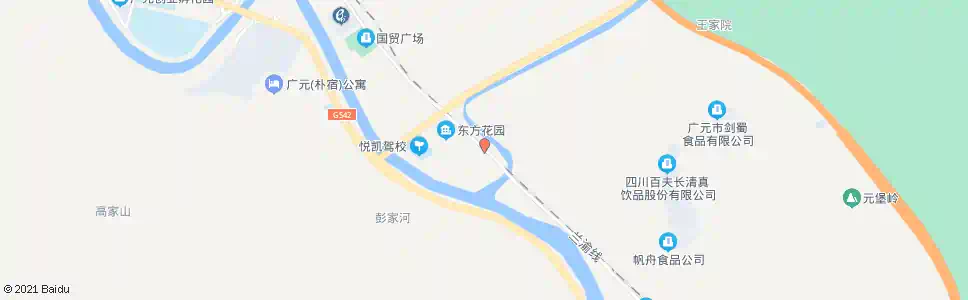 广元缠龙村_公交站地图_广元公交_妙搜公交查询2025