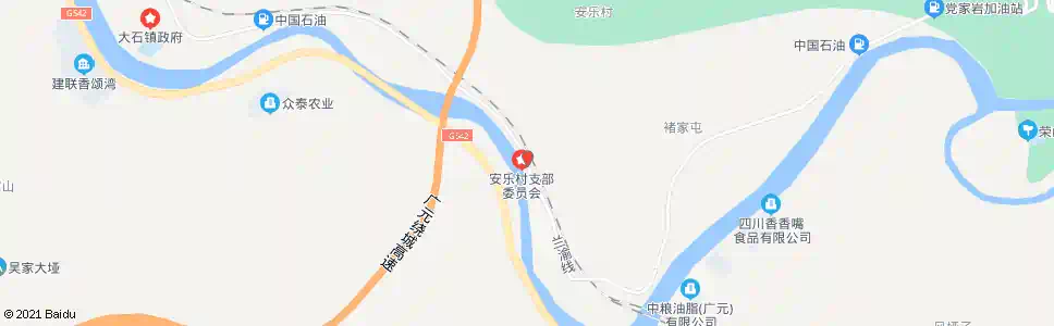 广元龙洞扁大桥西_公交站地图_广元公交_妙搜公交查询2025