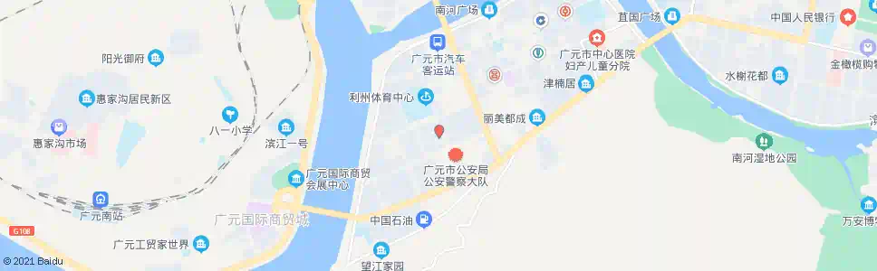广元老072医院(市车管所)_公交站地图_广元公交_妙搜公交查询2025