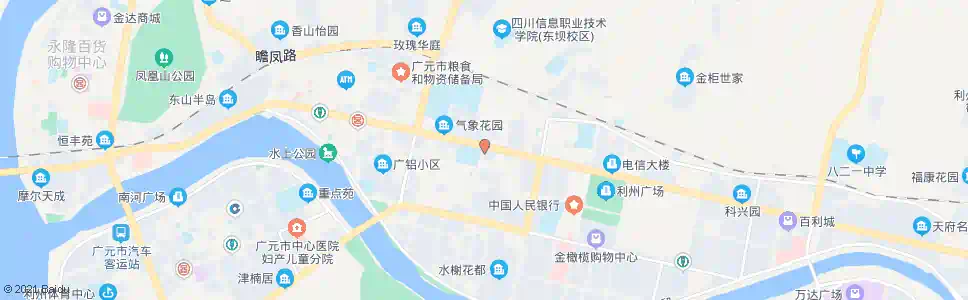 广元市国税局_公交站地图_广元公交_妙搜公交查询2025