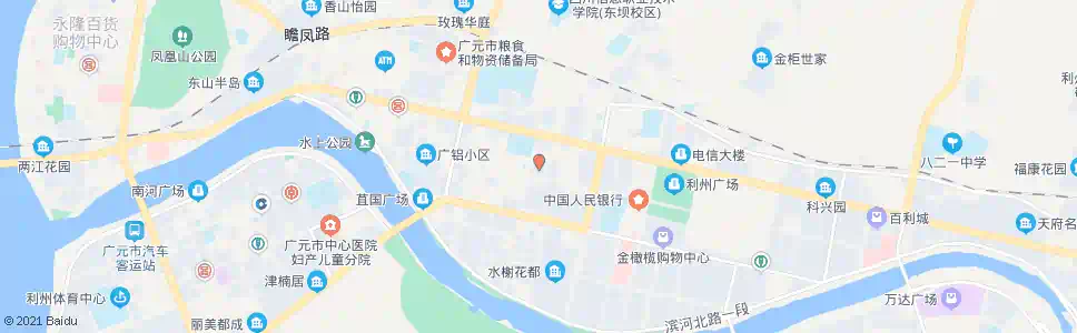 广元黄金小区_公交站地图_广元公交_妙搜公交查询2025