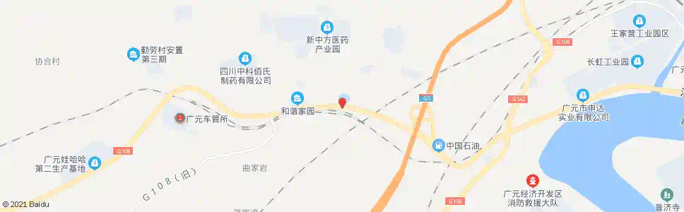 广元水观音_公交站地图_广元公交_妙搜公交查询2025