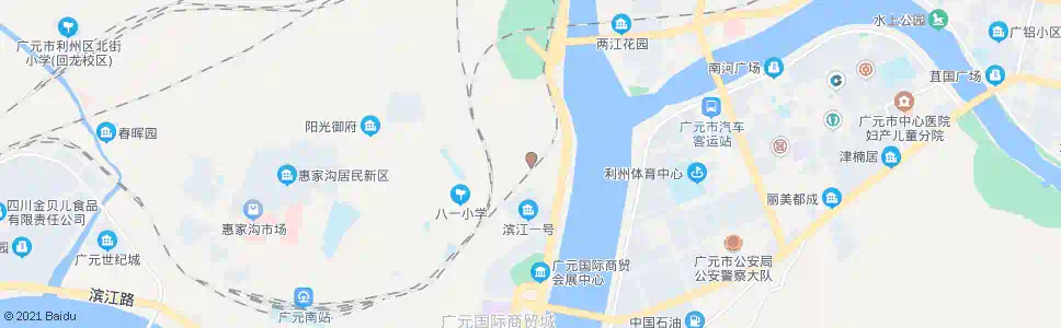 广元东风坪_公交站地图_广元公交_妙搜公交查询2025