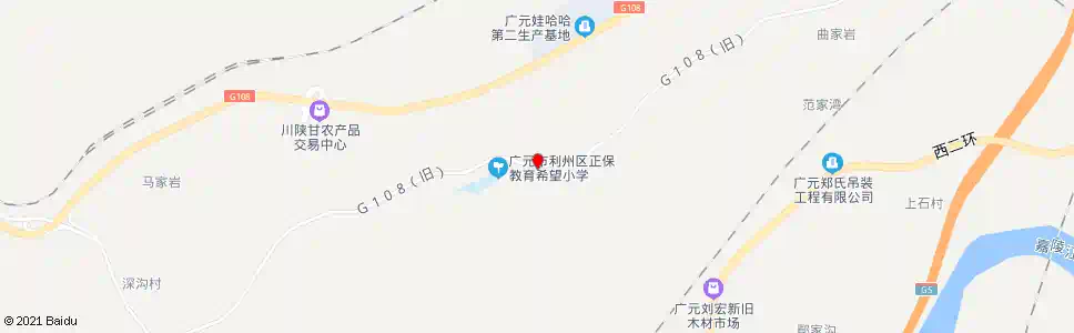 广元盘龙小学_公交站地图_广元公交_妙搜公交查询2025