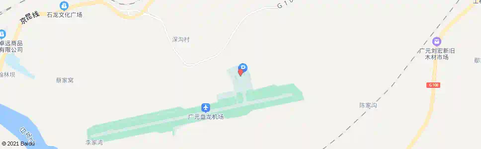 广元广元飞机场_公交站地图_广元公交_妙搜公交查询2025