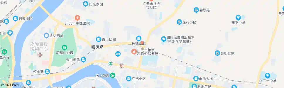 广元东城加气站_公交站地图_广元公交_妙搜公交查询2025
