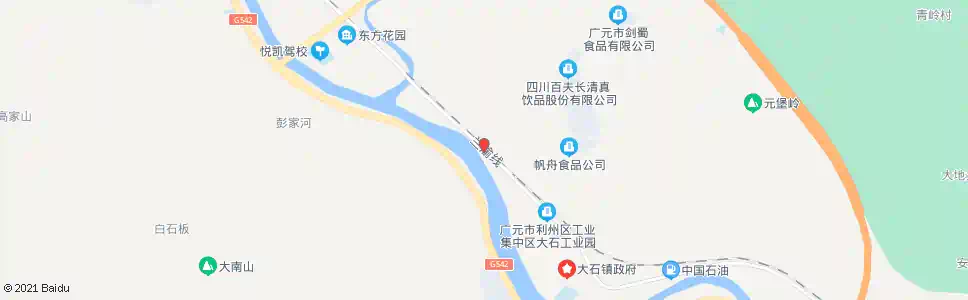 广元吊桥_公交站地图_广元公交_妙搜公交查询2025