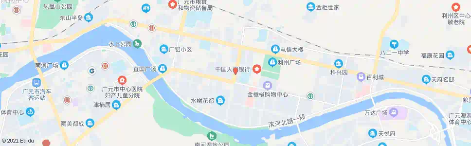 广元泰丰苑_公交站地图_广元公交_妙搜公交查询2025