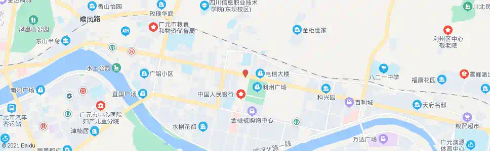 广元利州区法院_公交站地图_广元公交_妙搜公交查询2025