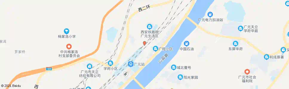 广元上西粮库洞口_公交站地图_广元公交_妙搜公交查询2025