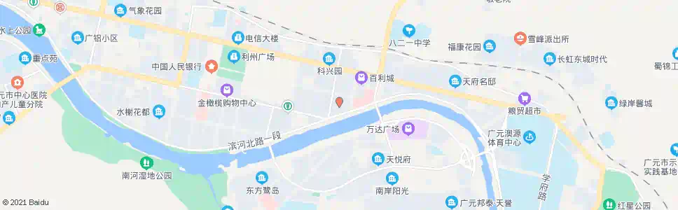 广元翡翠城_公交站地图_广元公交_妙搜公交查询2025