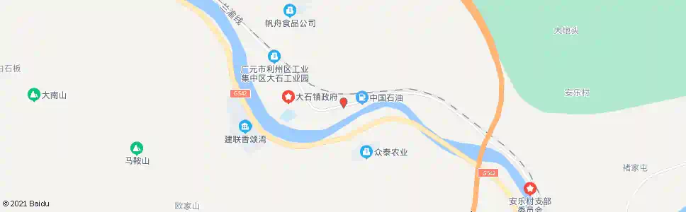 广元大石粮站_公交站地图_广元公交_妙搜公交查询2025
