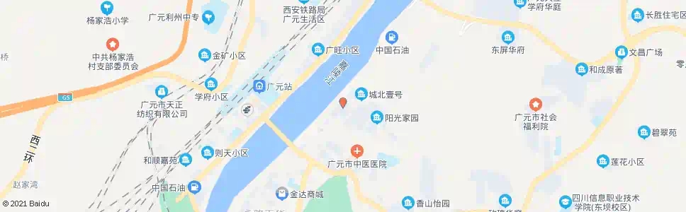 广元桥南招呼站_公交站地图_广元公交_妙搜公交查询2025