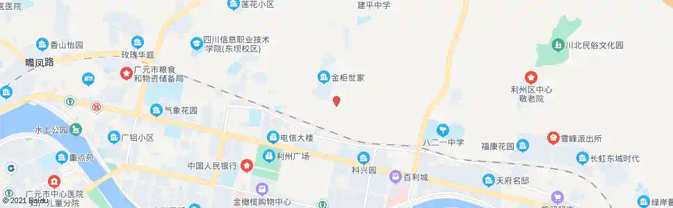 广元菌种厂_公交站地图_广元公交_妙搜公交查询2025