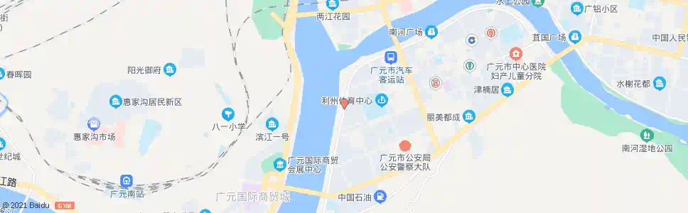 广元都市春天_公交站地图_广元公交_妙搜公交查询2025