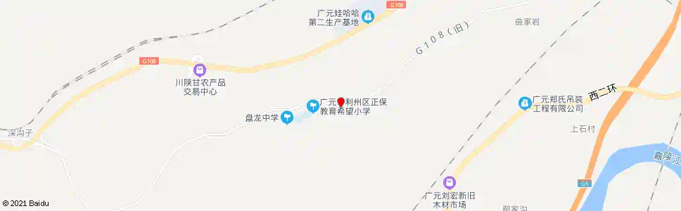 广元大昌沟路口_公交站地图_广元公交_妙搜公交查询2025