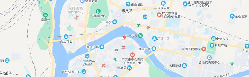 广元凤台宾馆_公交站地图_广元公交_妙搜公交查询2025
