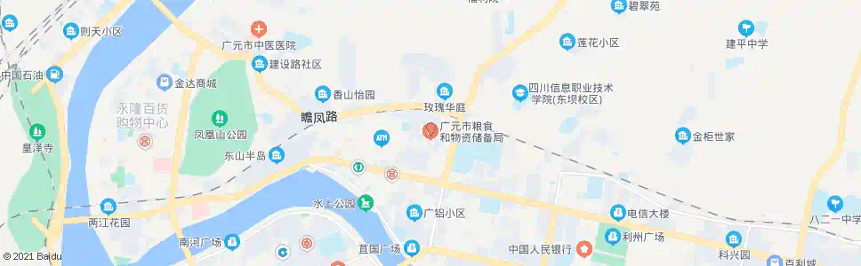 广元市粮食局_公交站地图_广元公交_妙搜公交查询2025