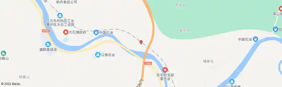 广元苏家村_公交站地图_广元公交_妙搜公交查询2025