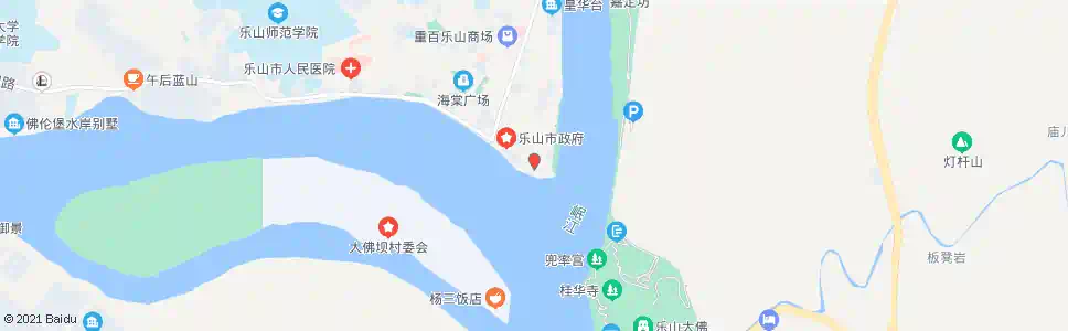 乐山肖公嘴_公交站地图_乐山公交_妙搜公交查询2025