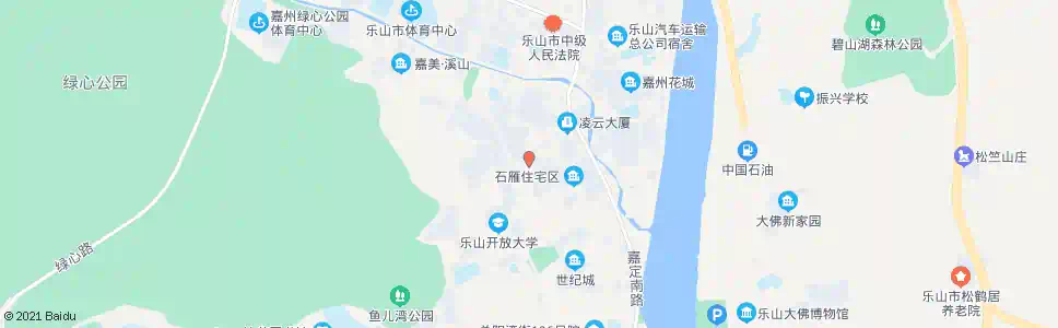 乐山青果山路口_公交站地图_乐山公交_妙搜公交查询2025