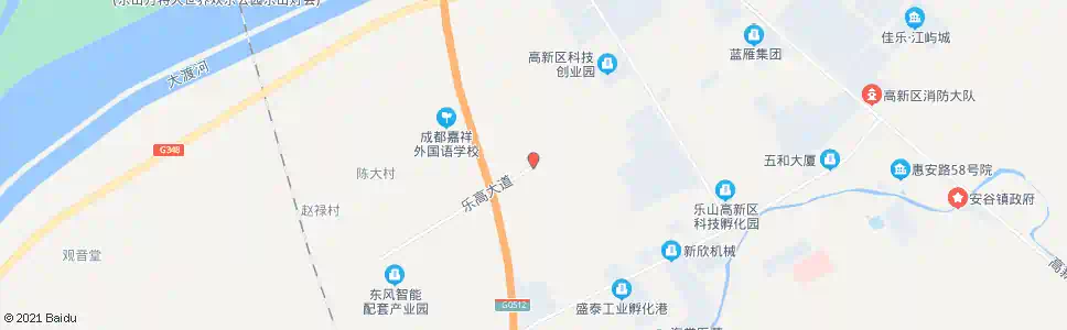 乐山乐高大道西_公交站地图_乐山公交_妙搜公交查询2025