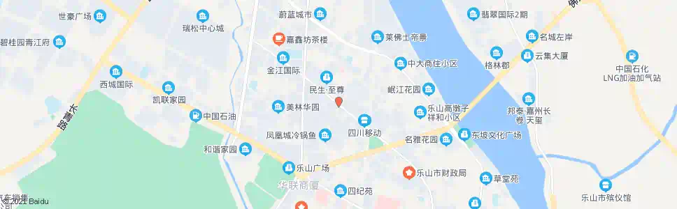 乐山区法院_公交站地图_乐山公交_妙搜公交查询2025