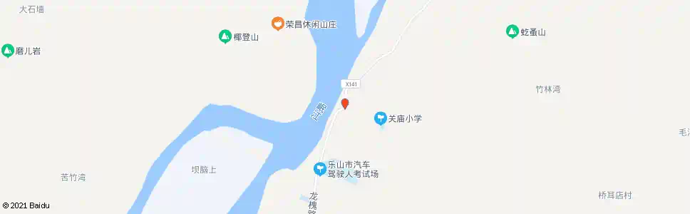 乐山关庙镇_公交站地图_乐山公交_妙搜公交查询2025