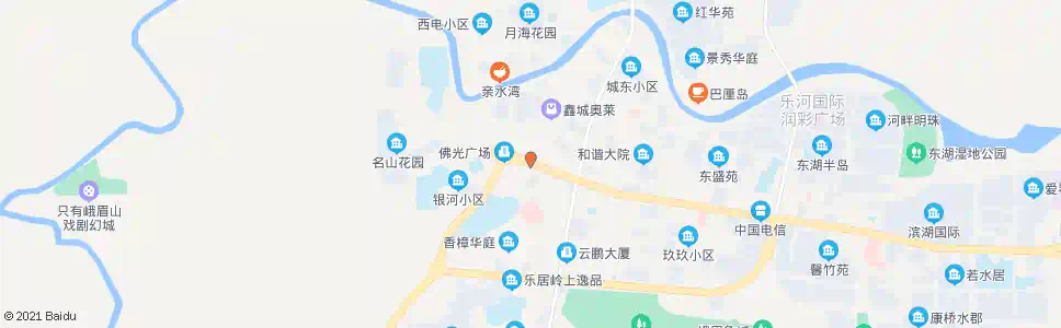 乐山农行_公交站地图_乐山公交_妙搜公交查询2025