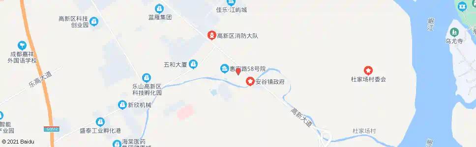 乐山车子社区_公交站地图_乐山公交_妙搜公交查询2025