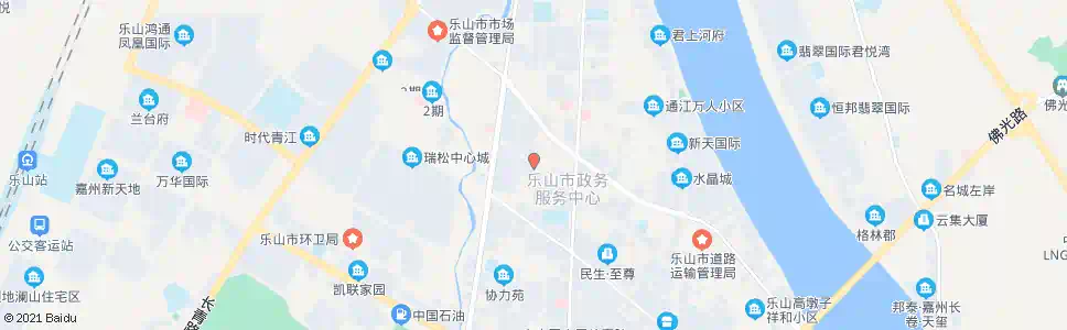 乐山嘉兴路嘉祥路口_公交站地图_乐山公交_妙搜公交查询2025