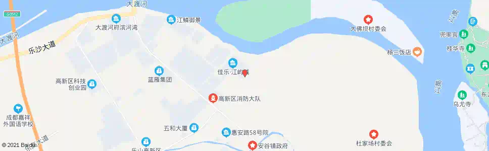 乐山南新路东_公交站地图_乐山公交_妙搜公交查询2025