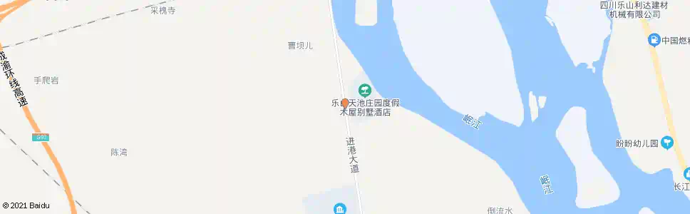乐山杨家_公交站地图_乐山公交_妙搜公交查询2025