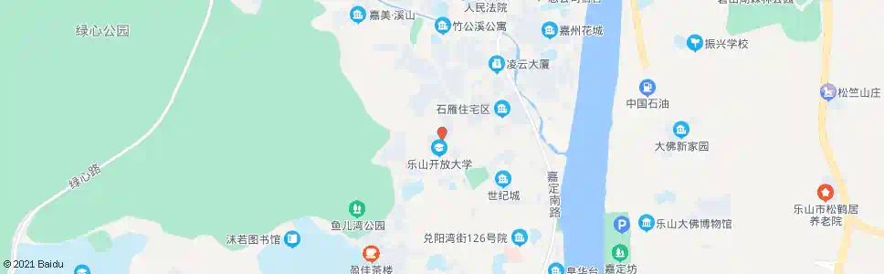 乐山市委党校_公交站地图_乐山公交_妙搜公交查询2025