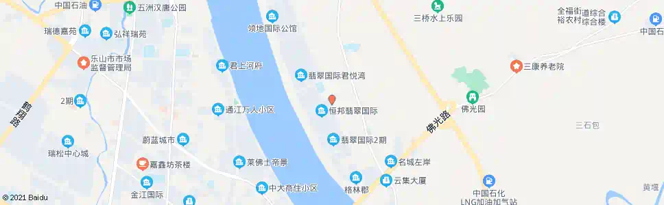 乐山银杏路东城路口_公交站地图_乐山公交_妙搜公交查询2025
