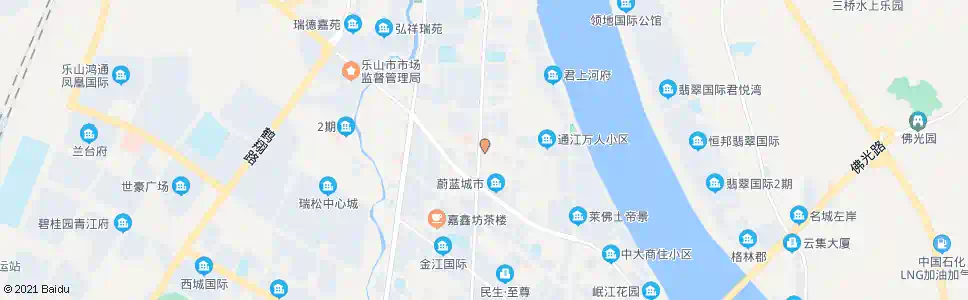 乐山乐山市肿瘤医院_公交站地图_乐山公交_妙搜公交查询2025