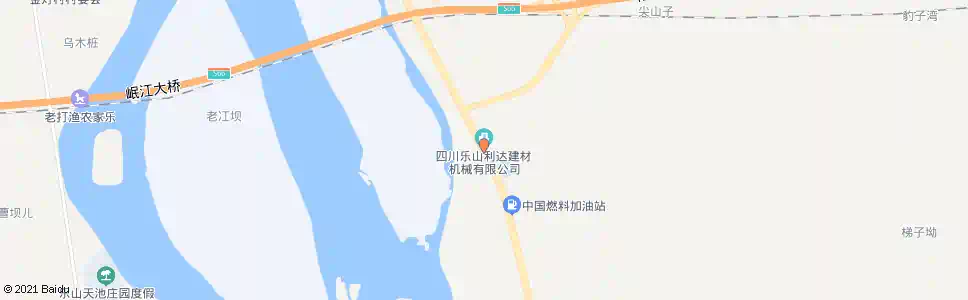 乐山尖山村_公交站地图_乐山公交_妙搜公交查询2025